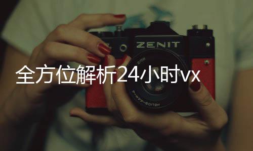 全方位解析24小时vx回收平台，让你的闲置资源瞬间变现