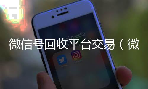微信号回收平台交易(微信号回收平台交易可靠吗)