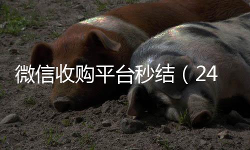 微信收购平台秒结(24小时在线收购微信秒结)